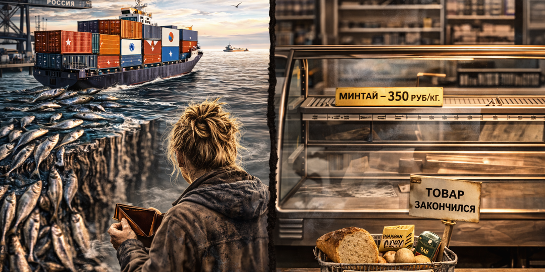 Рыбный парадокс: минтай подорожал на 35%, потому что его… продали за границу