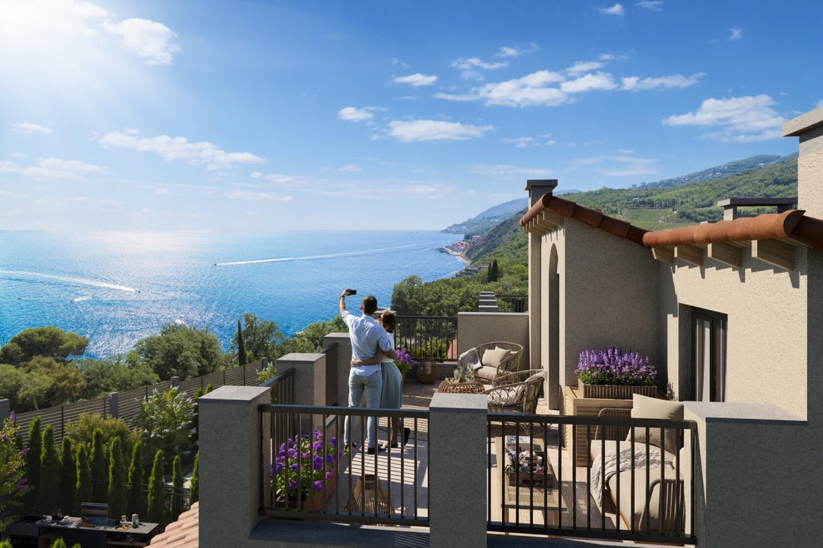 Новый посёлок рядом с Алуштой