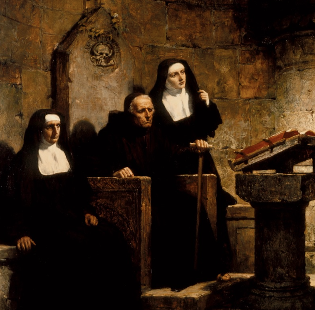 Тоби Эдвард Розенталь, «Суд над Констанцией де Беверли», фрагмент картины