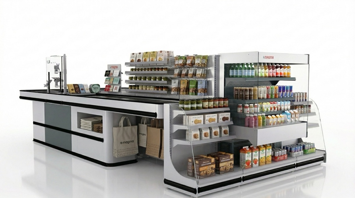 Magma представляет новинку: гастрономическая мини-горка ONYX PROMO для кафе, магазинов и зон импульсных покупок