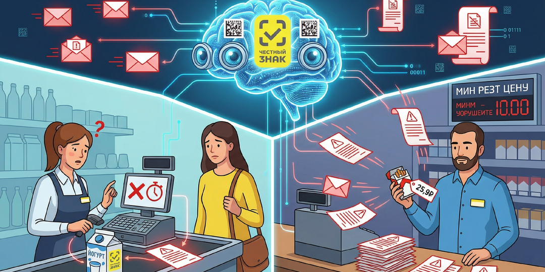 «Штраф пришёл автоматически»: как система «Честный ЗНАК» начала карать бизнес без предупреждения — и что это значит для каждого из нас
