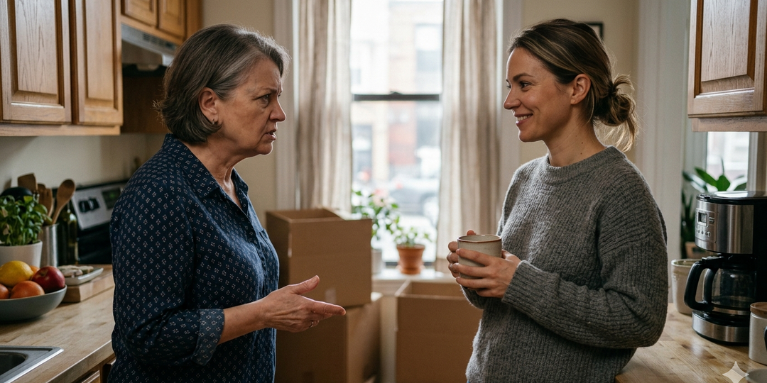 «Почему ты ещё не съехала?»: как через неделю после развода я поставила свекровь на место и впервые выбрала себя