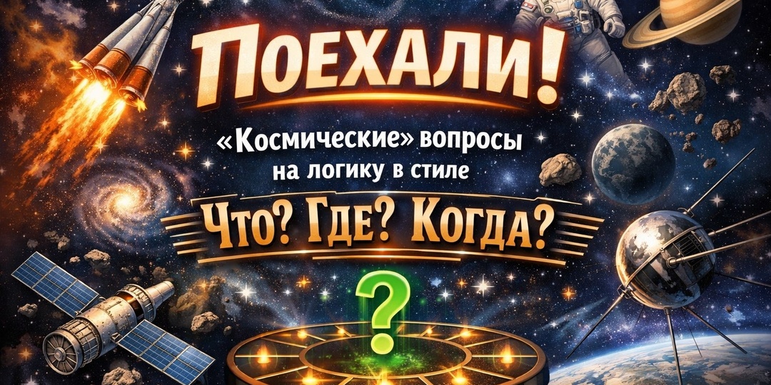 Вопросы на логику ко Дню космонавтики