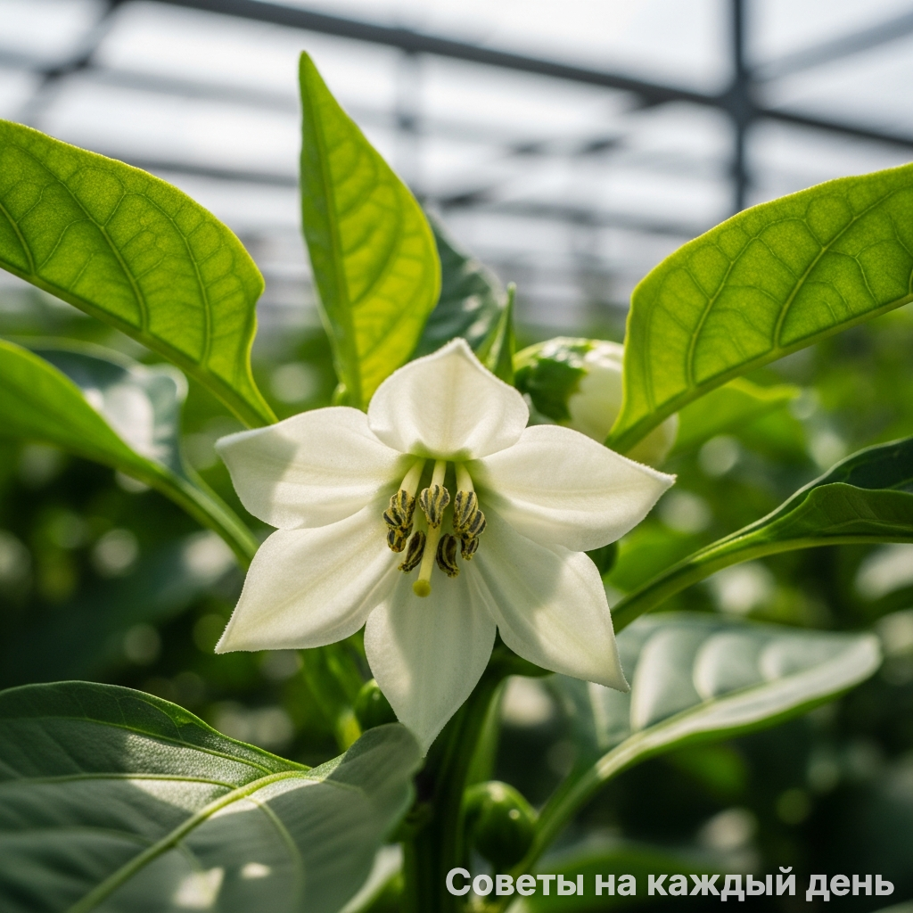 Здоровый цветок и полноценное опыление - фундамент будущего урожая.