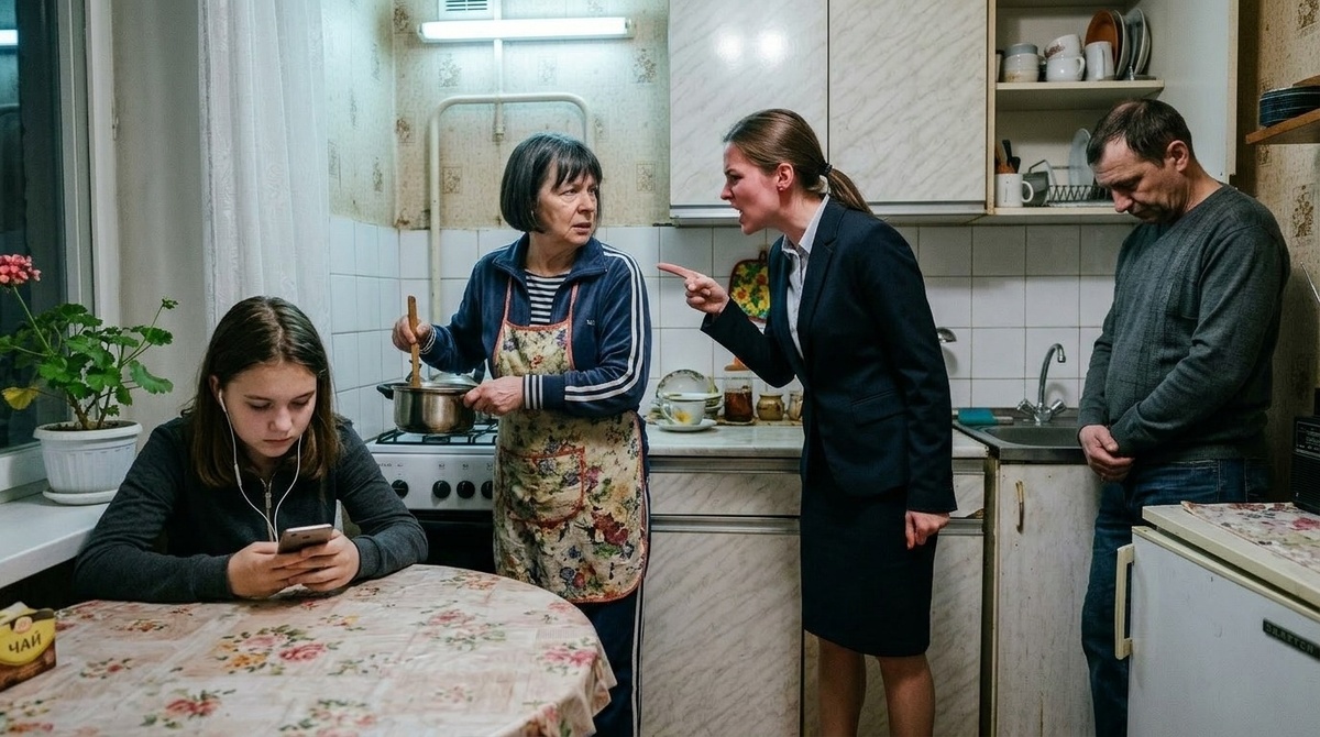 Ругань на кухне