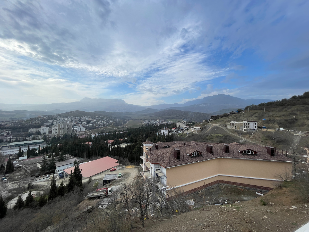 панорама с Ротонды Ласковый Закат в Алуште