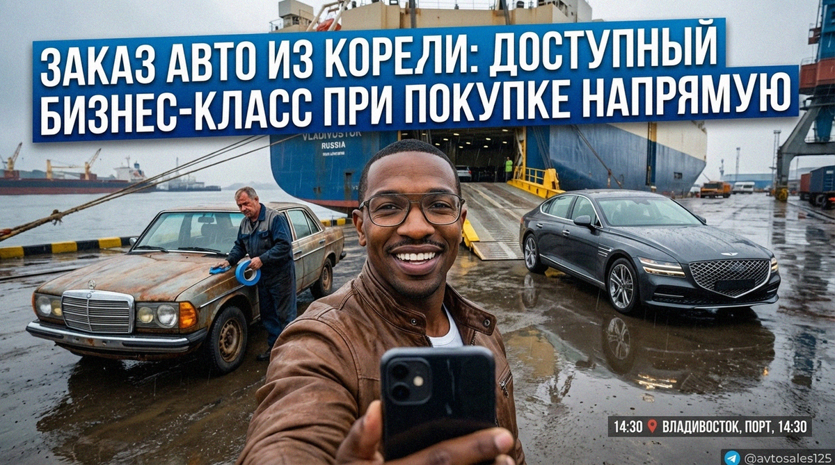   Прямая покупка автомобилей из Южной Кореи делает машины бизнес-класса более доступными Авто Сейлс