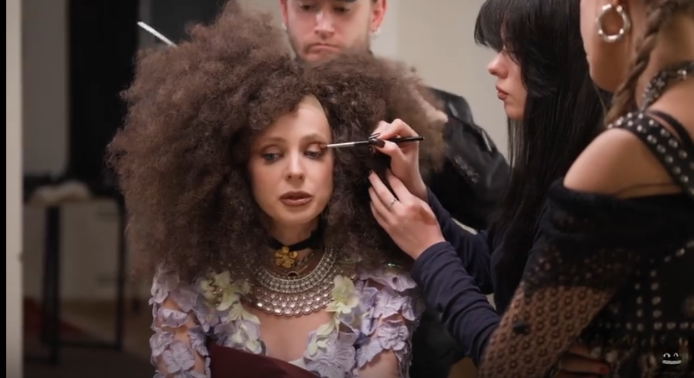 Наталья Поклонская на интервью у Ксении Собчак / кадр из видео Кадр из видео/Осторожно: Собчак/VK Video