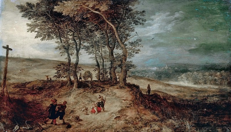     Ян Брейгель Младший. Нападение разбойников