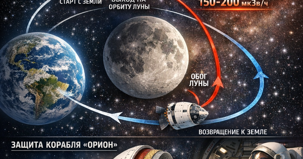 «Артемида-2»: Прогулка по радиационному аду или амбициозный блеф NASA?