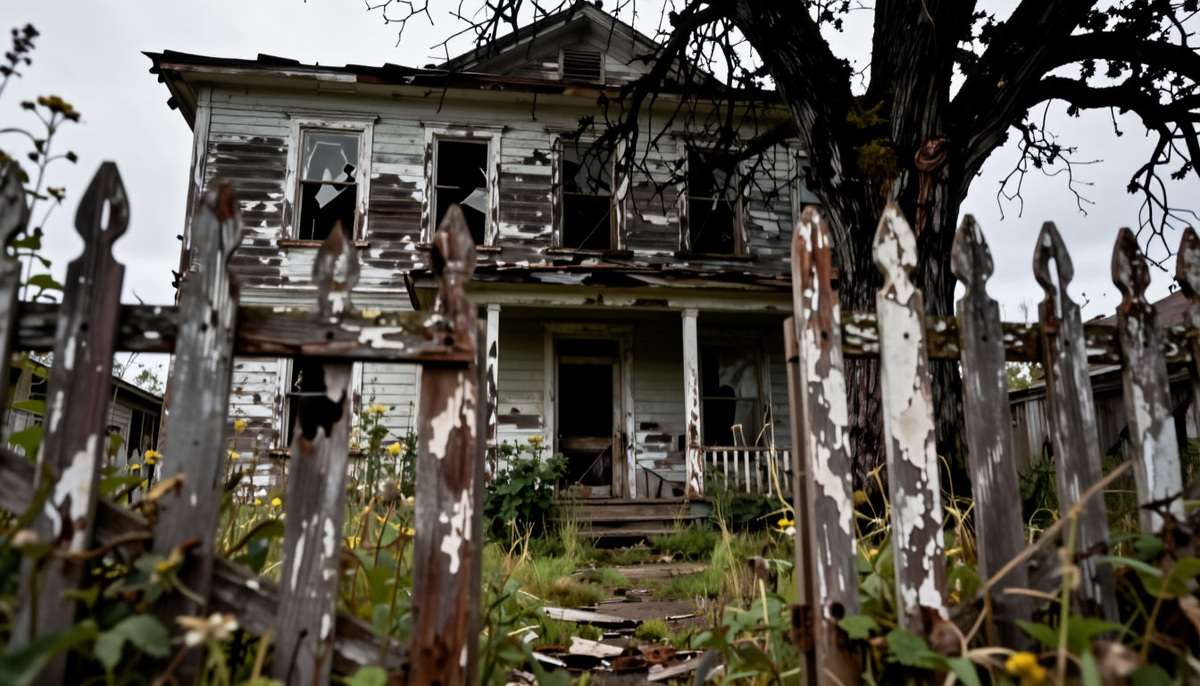 Заброшенный дом.