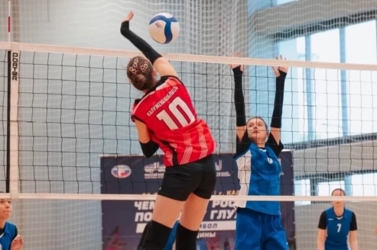    Калужские волейболистки вышли в полуфинал чемпионата России