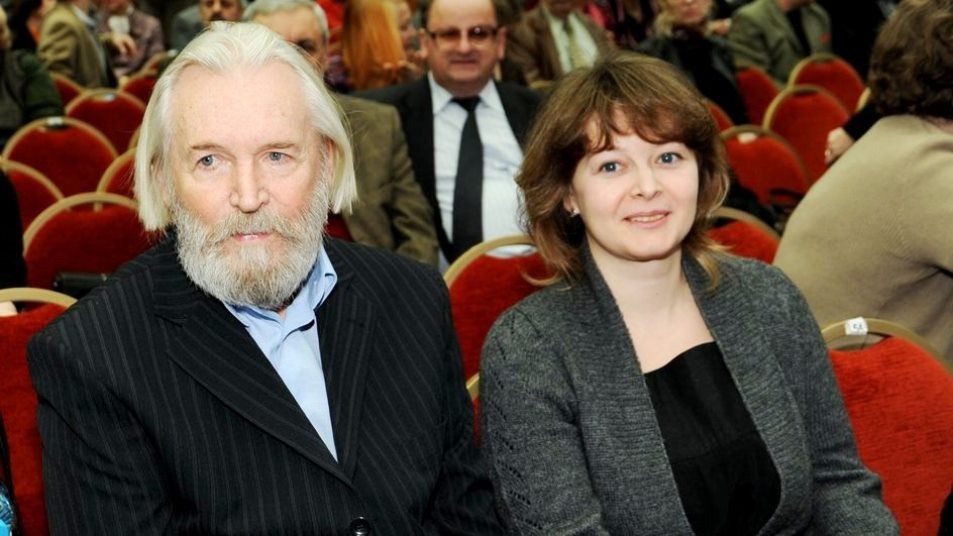 Станислав Любшин и Ирина Корнеева.