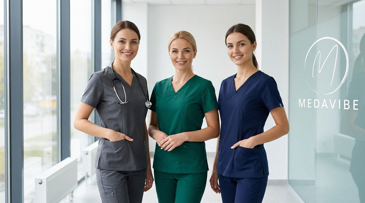 Стильная и комфортная медицинская одежда на каждый день сшитая профессионалами для профессионалов.