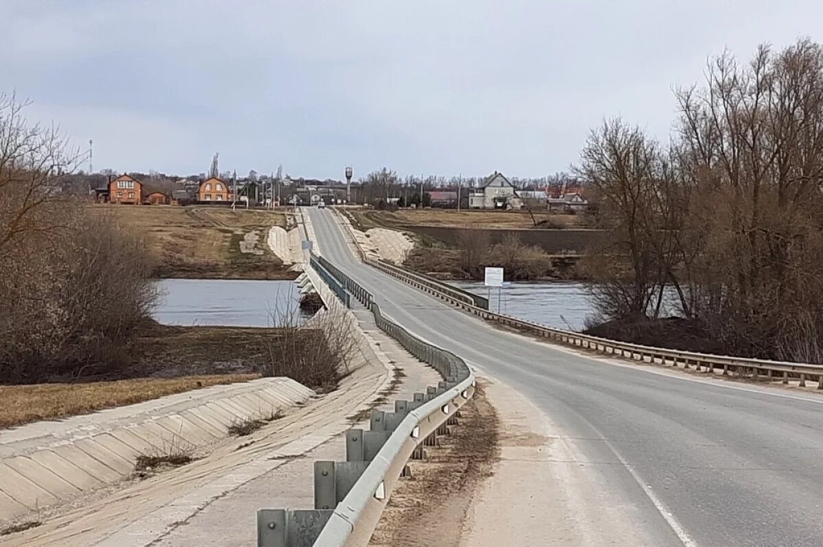    В Липецкой области открыт проезд по мосту между Талицей и Черкассами
