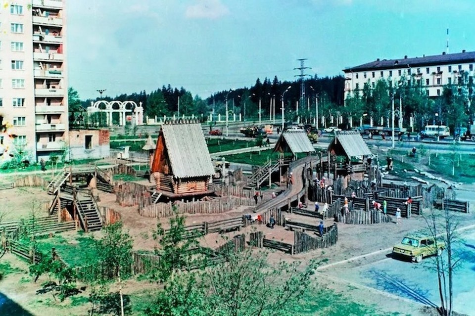    Городок на ул. Кирова. Фото: из архива Геннадия Галанина
