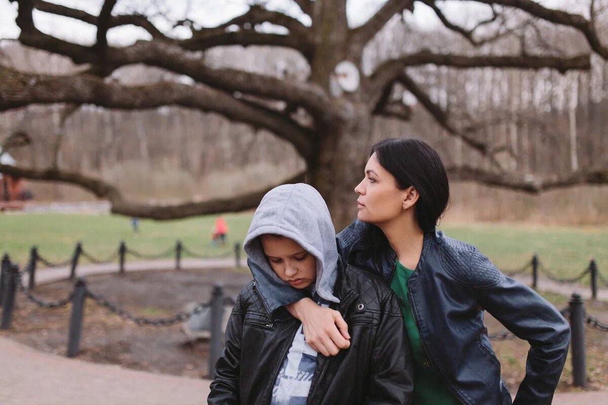 С сыном Макаром