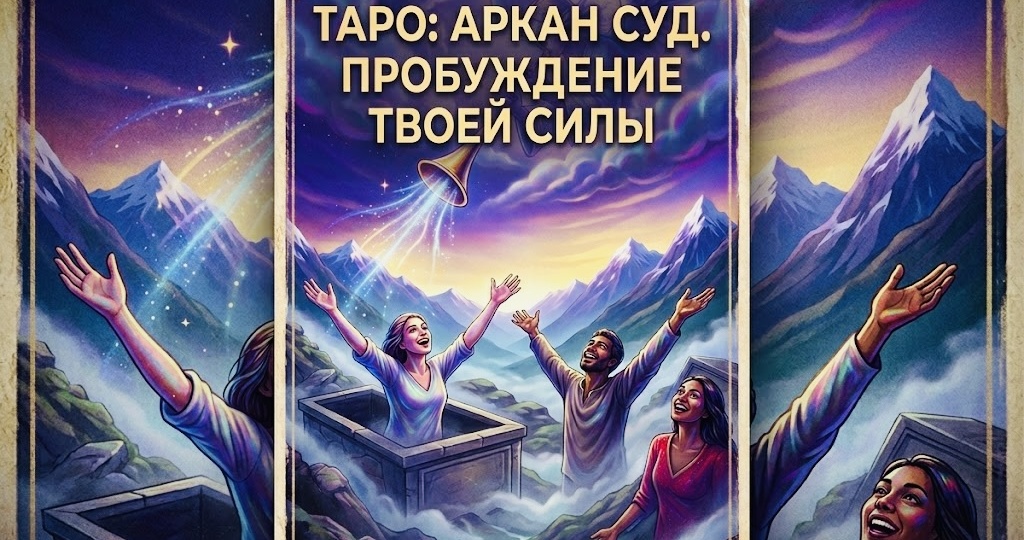 Суд в Таро: Пробуждение истинного «Я» и триумф личной эволюции.