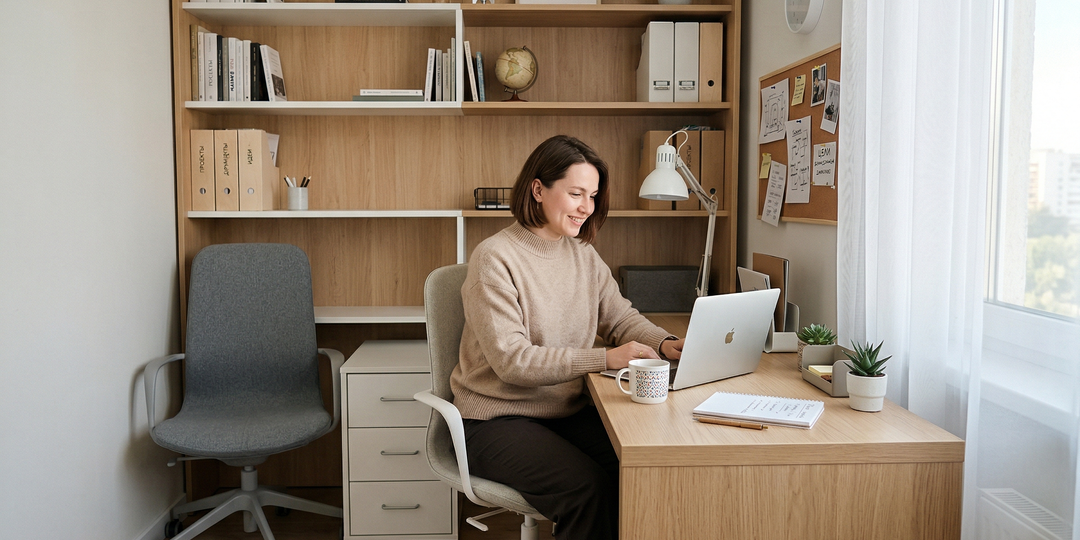 Маленький кабинет, большие возможности: как выбрать офисную мебель так, чтобы помещение работало на вас