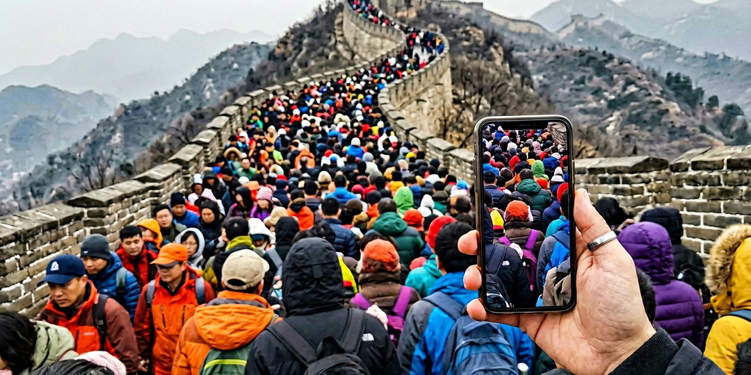 Работаешь 48 часов в неделю, копишь 11 месяцев, едешь на 5 дней — и видишь чужие затылки