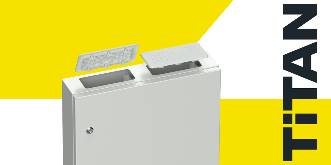 Двухкомпонентный кабельный ввод в корпусах ЩРн TITAN — новый стандарт надежности и удобства