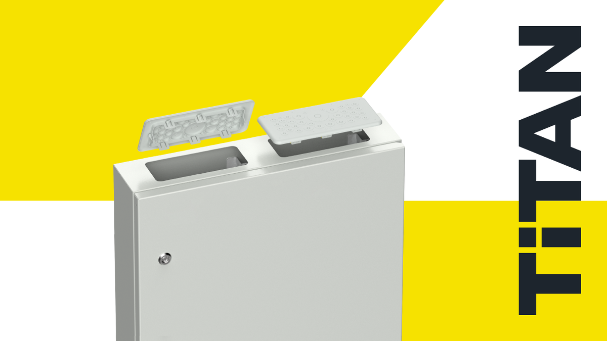 Двухкомпонентный кабельный ввод в корпусах ЩРн TITAN — новый стандарт надежности и удобства монтажа
