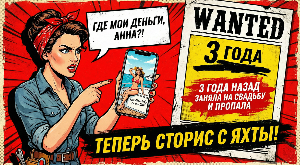 Заняла деньги на свадьбу и пропала