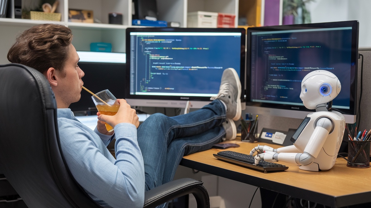 ИИ больше не просто рисует странных шестипалых котов — он пишет код