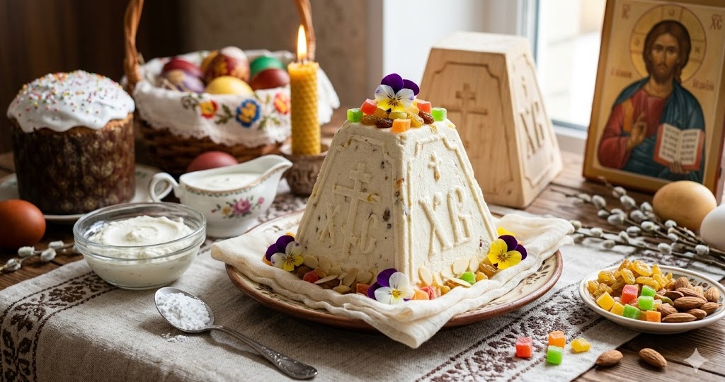 Рецепт : Царская сырая пасха