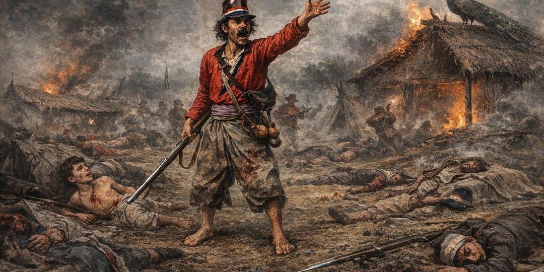 1868. Белые флаги над крепостью Ангостура