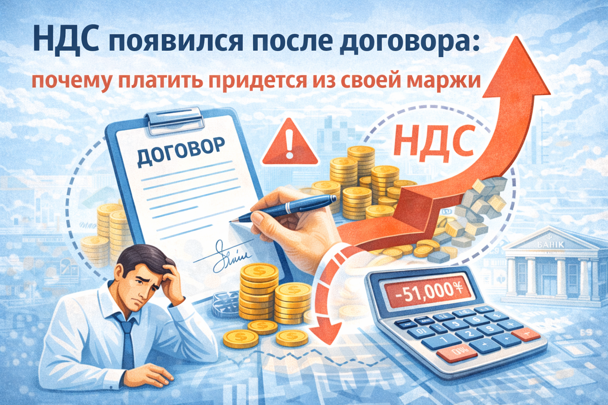 Договор без НДС больше не спасает: что меняется для бизнеса