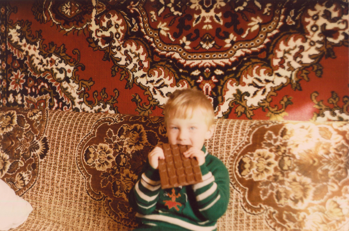 Я, собственной персоной, снятый на Зенит, который изображен выше