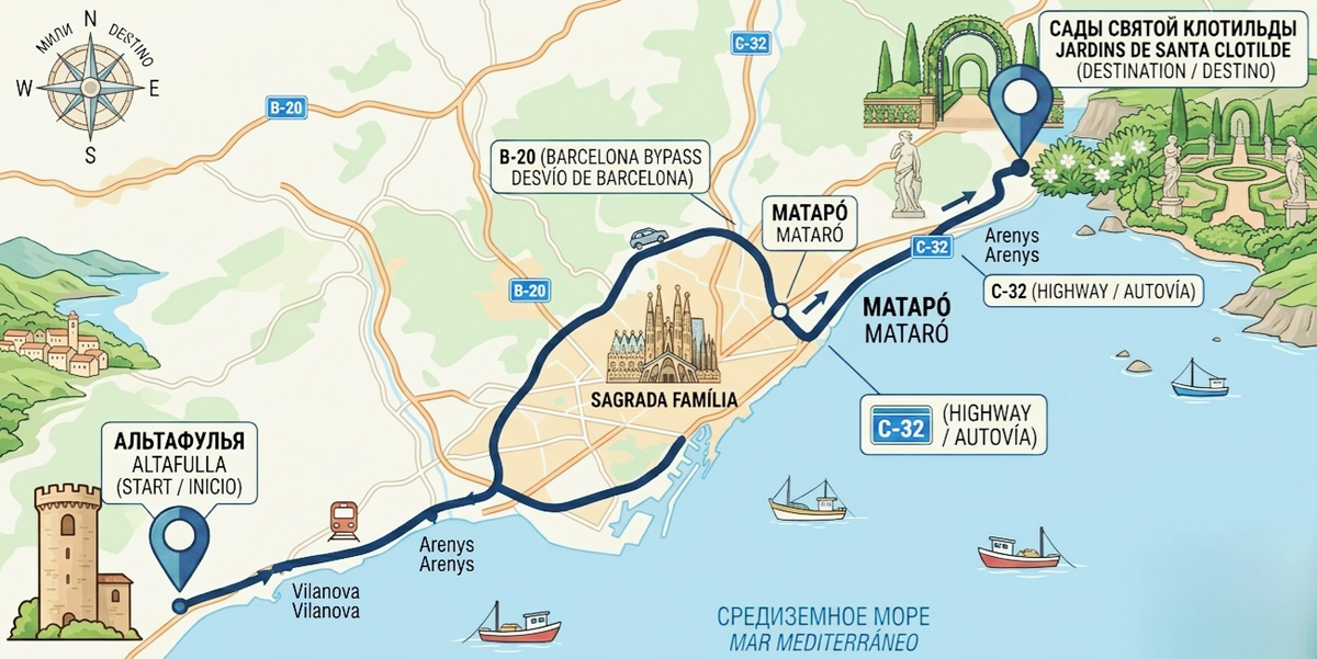 Схема нашего движения 