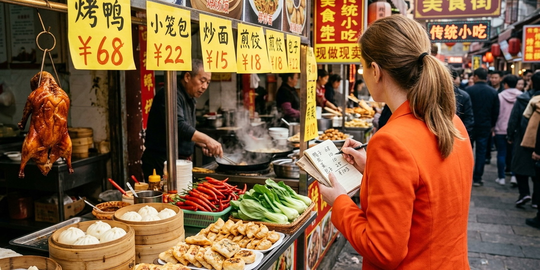 Спросила у китайцев, сколько они тратят на еду в месяц. Пересчитала на рубли — не сходится