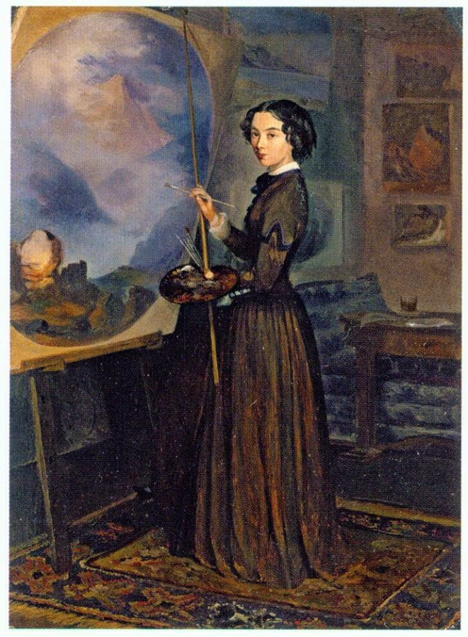 Автопртрет, 1860-е. Третьяковская галерея, Москва