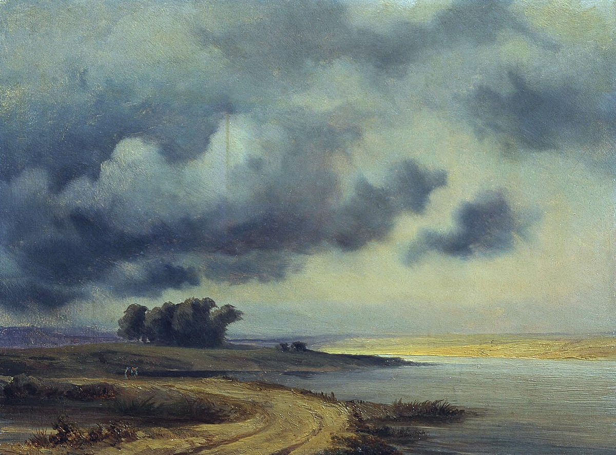Перед грозой,  1868. Третьяковская галерея, Москва