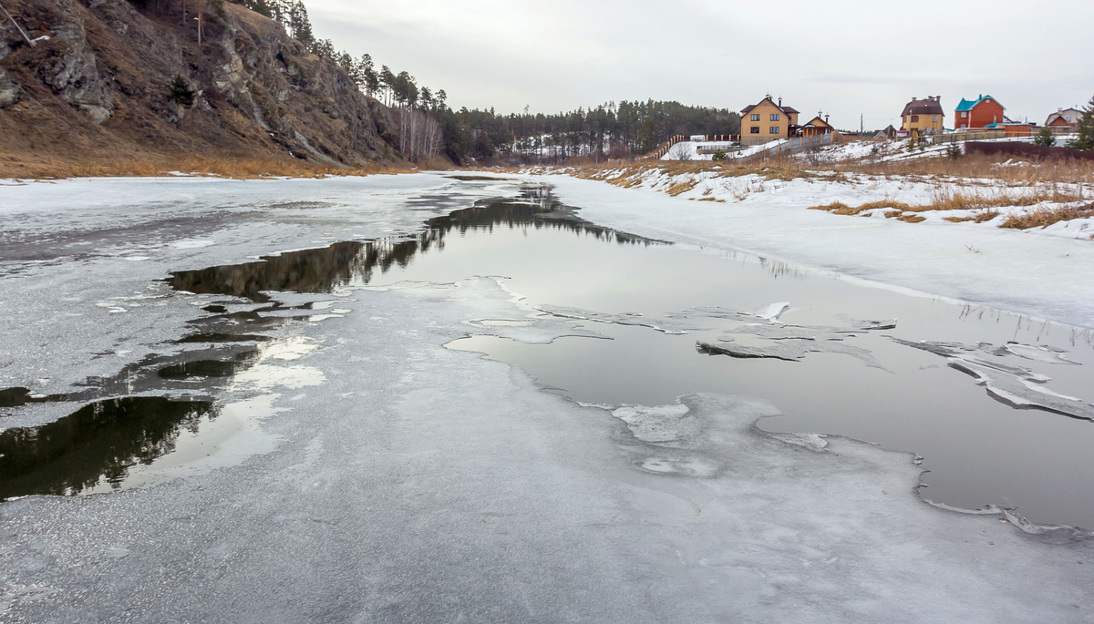 Река Миасс. Машгородок.