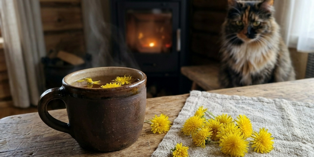 Одуванчиковый чай: солнечный напиток апреля