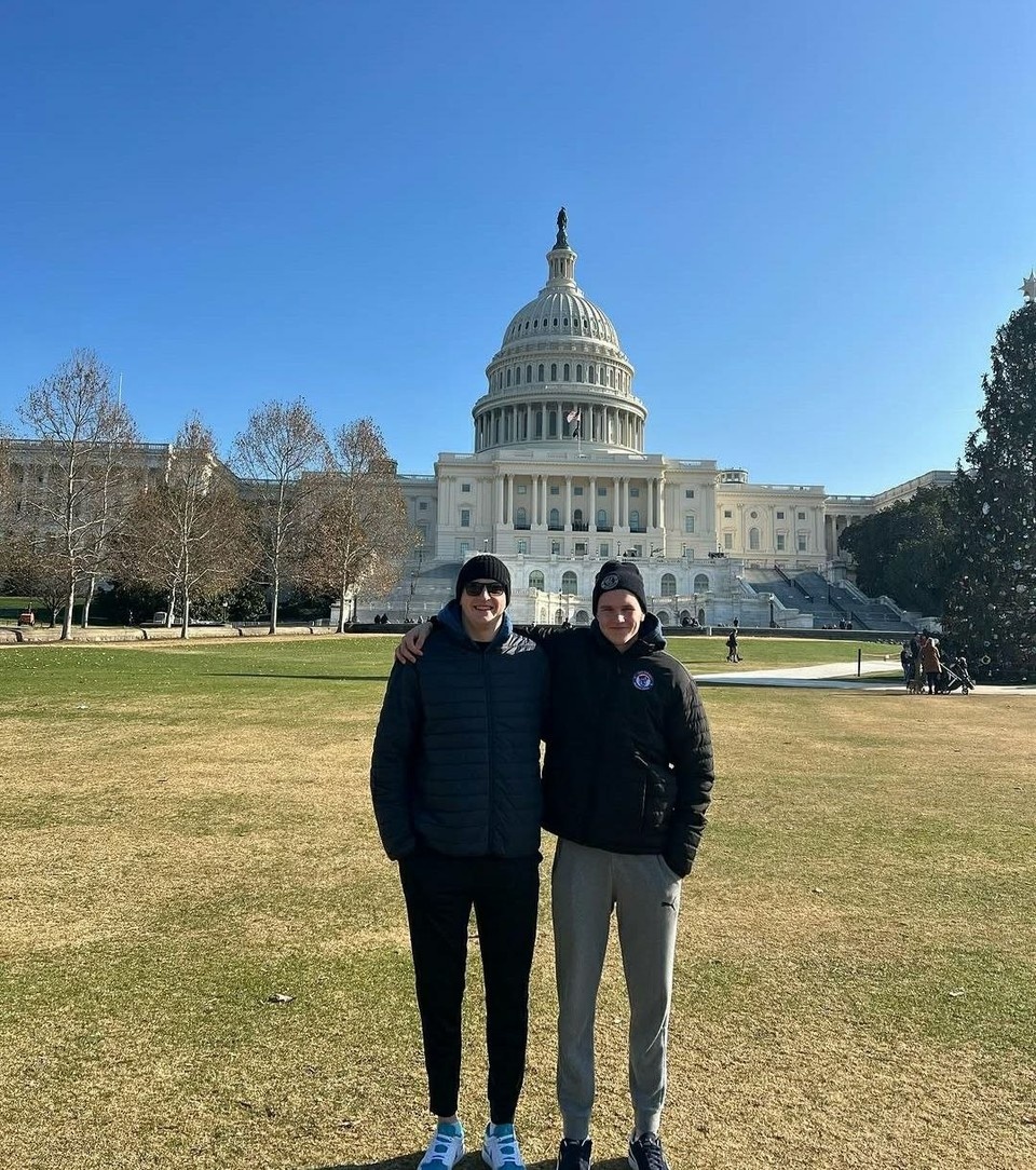    Братья Протасы готовы к совместной игре в Вашингтоне. Фото: социальные сети Ильи Протаса.