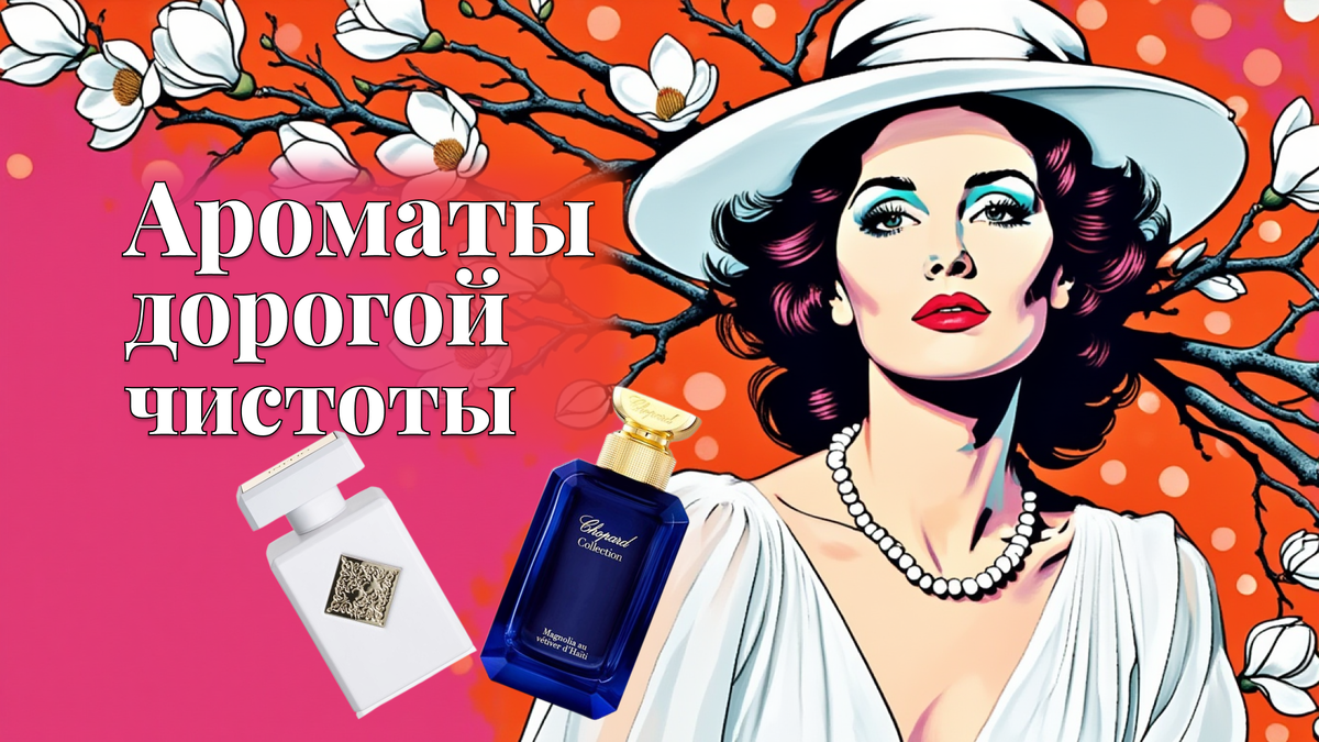 Магнолия в парфюмерии часто пахнет кремовой чистотой и мягкими весенними цветами. В подборке - ароматы с магнолией, включая композиции от Clive Christian и Chopard.