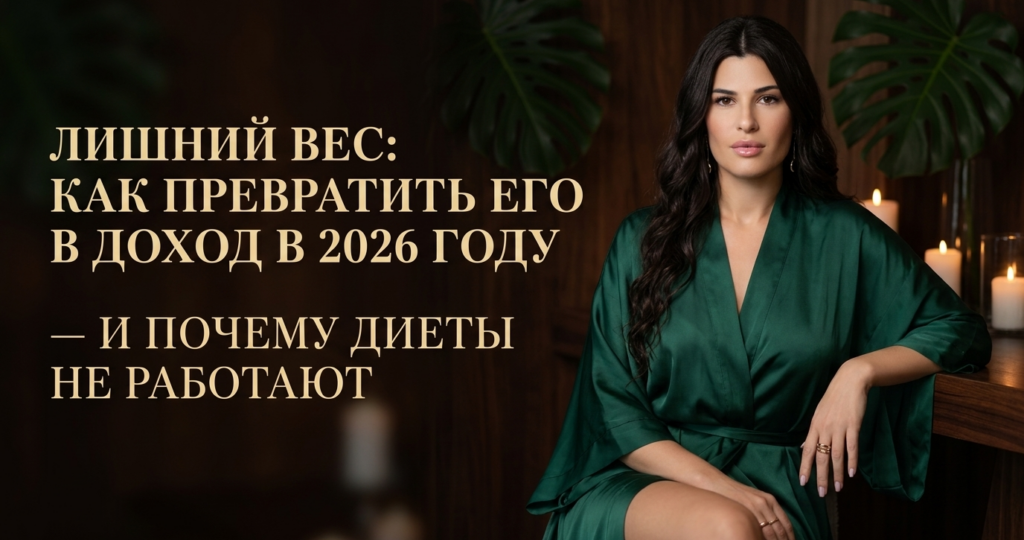 Лишний вес: как превратить его в доход в 2026 году — и почему диеты не работают