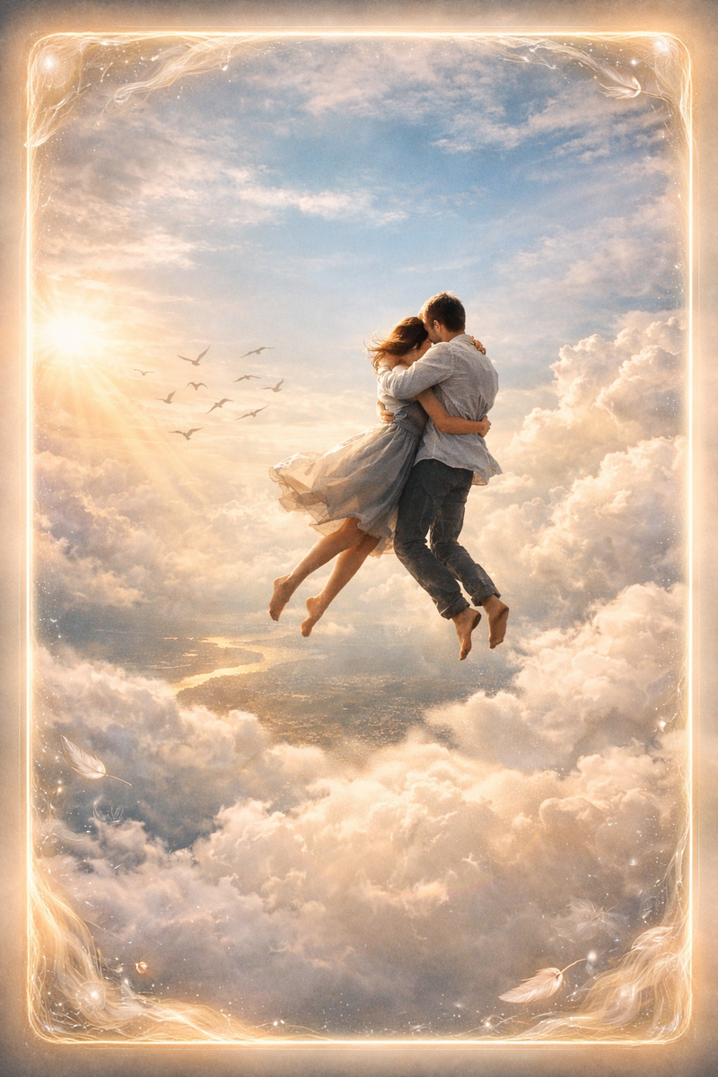 Любовь дает крылья, ты вниз не смотри