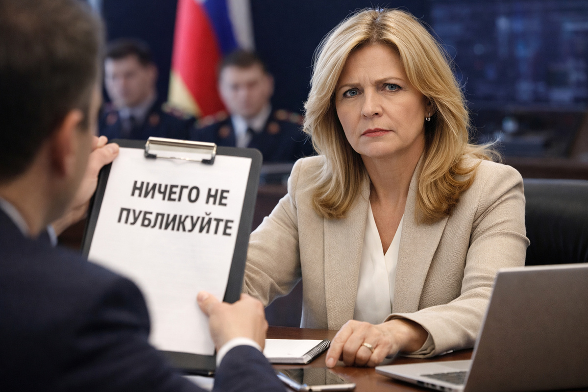 Вы молчите и ничего не публикуйте