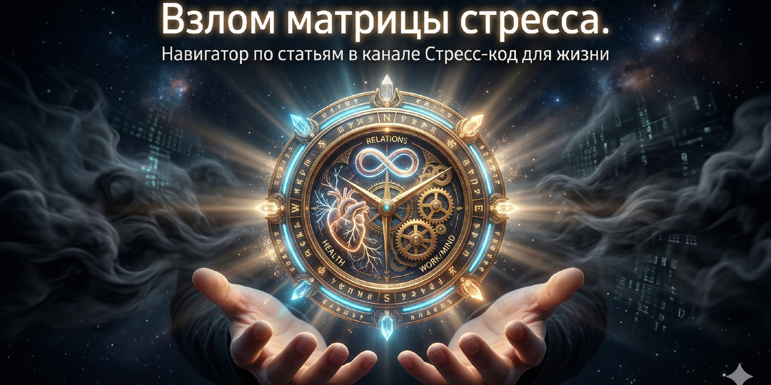 Взлом матрицы стресса: как раскодировать свои болезни, страхи и кризисы. Навигатор по статьям в канале
