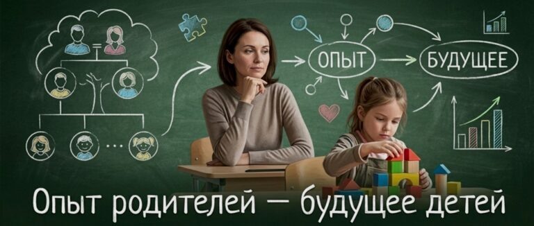    Иллюстрация к материалу: Как родительский опыт влияет на будущее детей: что важно знать