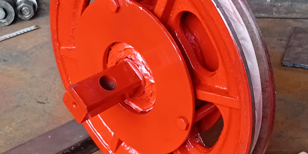 Покраска лебедки