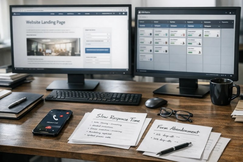 Где теряются заявки между трафиком и продажей📷