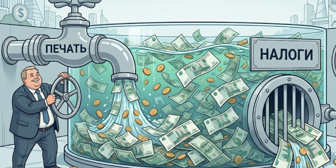Зачем мы платим налоги, если государство печатает деньги