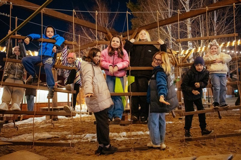 Веревочный городок в Лагуне Юг - безопасно, весело, круглый год