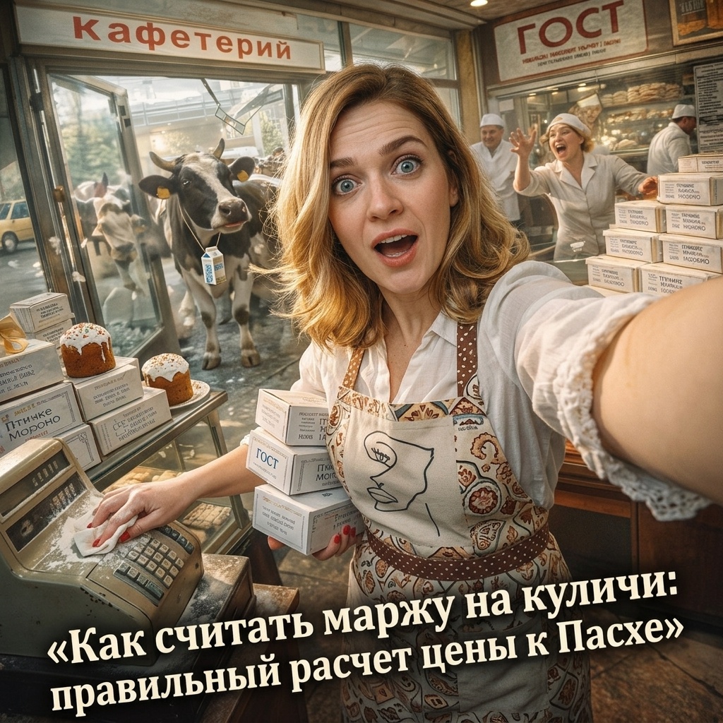    Правильный расчет цены на пасхальные куличи admin